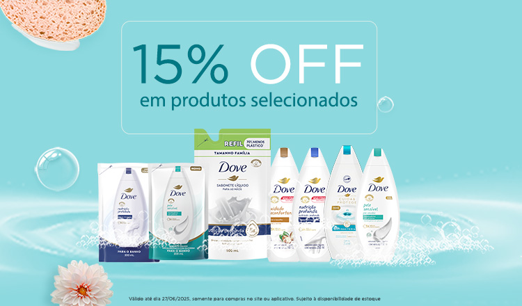 Sabonetes Dove até 27/06